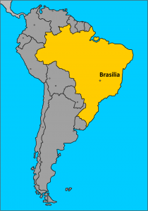 Brasil en Sudamérica