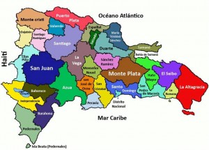 Map Domincana