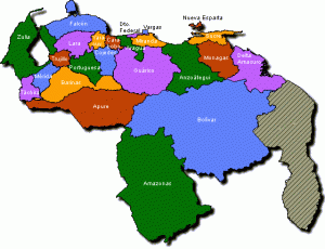 Map Venezuela
